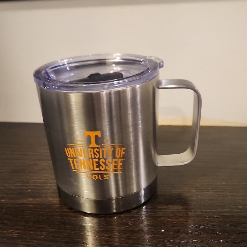 University of Tennessee Double Wall Camper Metal Mug NWT